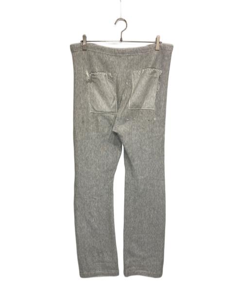 Champion REVERSE WEAVE（チャンピオン リバース ウィーブ）Champion REVERSE WEAVE (チャンピオン リバース ウィーブ) ボロヴィンテージスウェットパンツ グレー サイズ:Lの古着・服飾アイテム