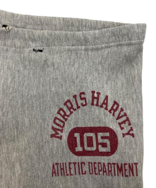 Champion REVERSE WEAVE（チャンピオン リバース ウィーブ）Champion REVERSE WEAVE (チャンピオン リバース ウィーブ) ボロヴィンテージスウェットパンツ グレー サイズ:Lの古着・服飾アイテム