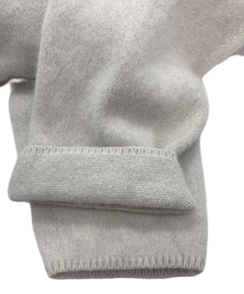 BALLSEY（ボールジィ）BALLSEY (ボールジィ) フラッフィーヤーン ボートネックプルオーバー グレー サイズ:Sの古着・服飾アイテム