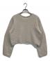BALLSEY（ボールジィ）の古着「フラッフィーヤーン ボートネックプルオーバー」｜グレー