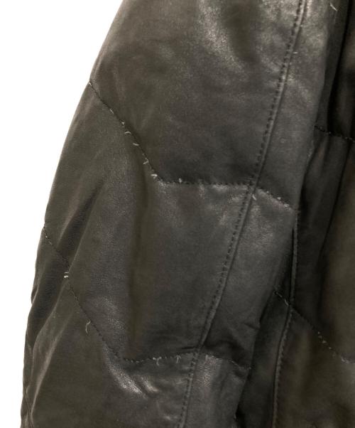 TORNADO MART（トルネードマート）TORNADO MART (トルネードマート) レザーダウンジャケット ブラック サイズ:LLの古着・服飾アイテム