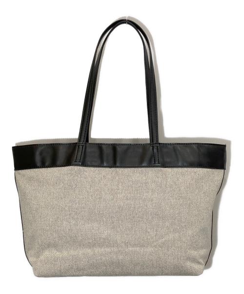 MARC JACOBS（マークジェイコブズ）MARC JACOBS (マークジェイコブズ) キャンバストートバッグ ブラック×ベージュ サイズ:-の古着・服飾アイテム