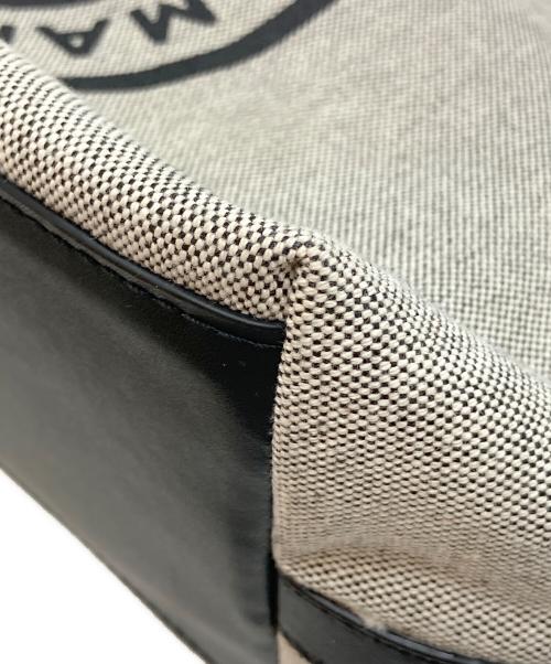 MARC JACOBS（マークジェイコブズ）MARC JACOBS (マークジェイコブズ) キャンバストートバッグ ブラック×ベージュ サイズ:-の古着・服飾アイテム