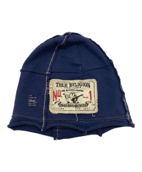 TRUE RELIGION（トゥルー レリジョン）TRUE RELIGION (トゥルー レリジョン) パッチワークビーニー ネイビー サイズ:-の古着・服飾アイテム