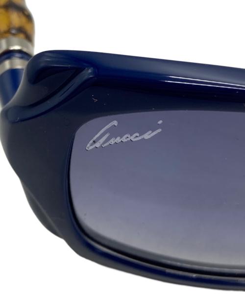 GUCCI（グッチ）GUCCI (グッチ) サングラス ネイビー サイズ:52□18の古着・服飾アイテム