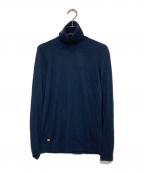 LAUREN RALPH LAURENローレンラルフローレン）の古着「タートルネックニット」｜ネイビー
