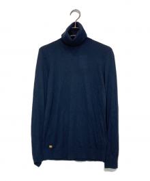 LAUREN RALPH LAUREN（ローレンラルフローレン）の古着「タートルネックニット」｜ネイビー