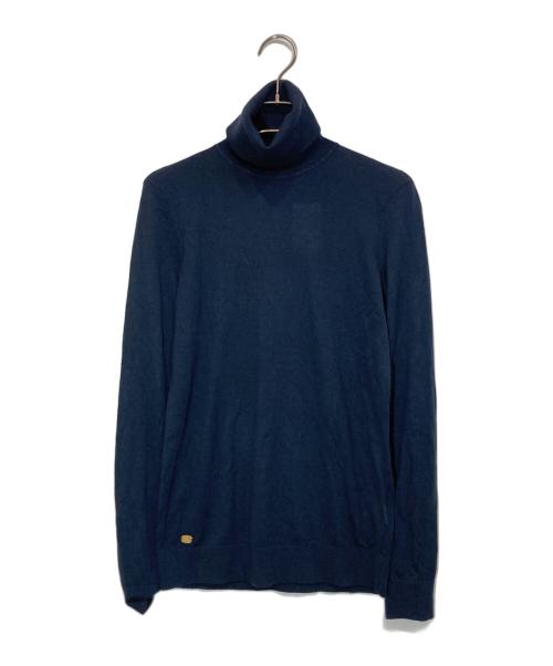 LAUREN RALPH LAUREN（ローレンラルフローレン）LAUREN RALPH LAUREN (ローレンラルフローレン) タートルネックニット ネイビー サイズ:SIZE Sの古着・服飾アイテム