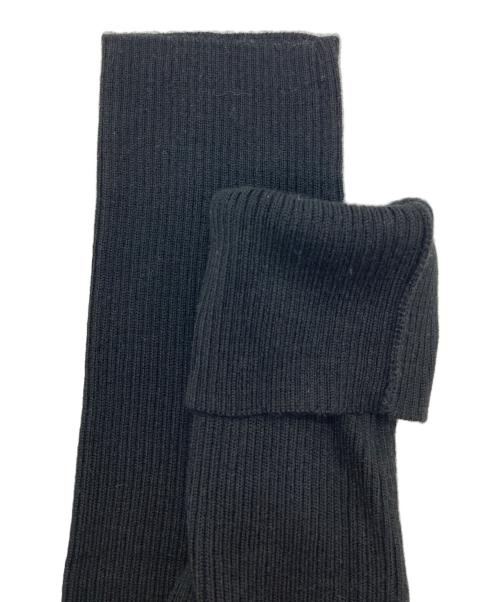 BLUE LABEL CRESTBRIDGE（ブルーレーベルクレストブリッジ）BLUE LABEL CRESTBRIDGE (ブルーレーベルクレストブリッジ) タータンチェック ニットコンビワンピース ブラック サイズ:38の古着・服飾アイテム