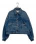 HYKE（ハイク）の古着「セカンドタイプデニムジャケット」｜ブルー