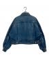HYKE (ハイク) セカンドタイプデニムジャケット ブルー サイズ:1：8000円