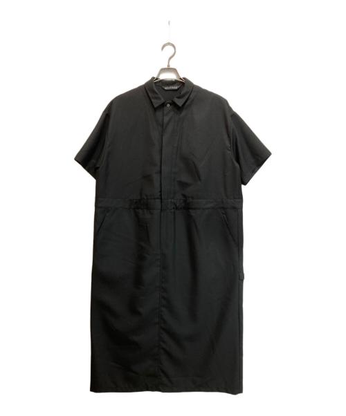 mizuiro-ind（ミズイロインド）mizuiro-ind (ミズイロインド) プルオーバーシャツワンピ ブラック サイズ:SIZE Freeの古着・服飾アイテム