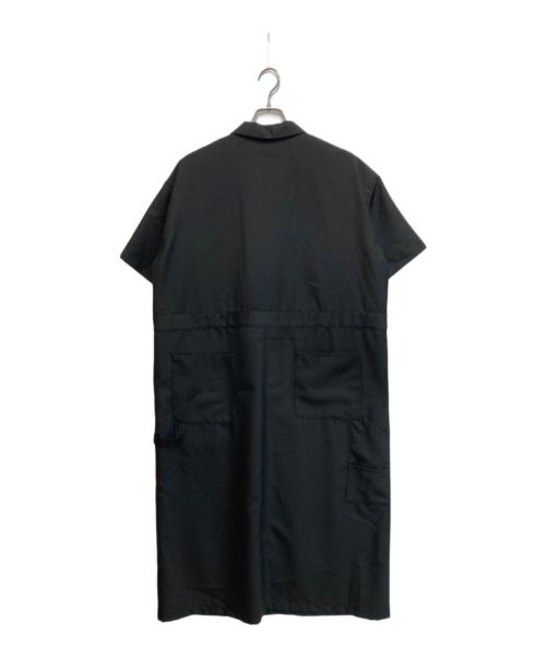 mizuiro-ind（ミズイロインド）mizuiro-ind (ミズイロインド) プルオーバーシャツワンピ ブラック サイズ:SIZE Freeの古着・服飾アイテム