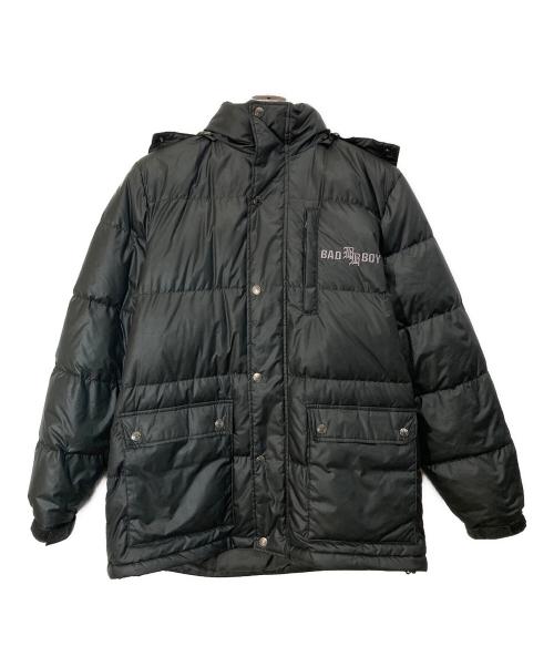 BADBOY（バッドボーイ）BADBOY (バッドボーイ) ファーダウンジャケット ブラック サイズ:SIZE Lの古着・服飾アイテム