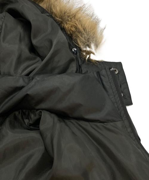 BADBOY（バッドボーイ）BADBOY (バッドボーイ) ファーダウンジャケット ブラック サイズ:SIZE Lの古着・服飾アイテム