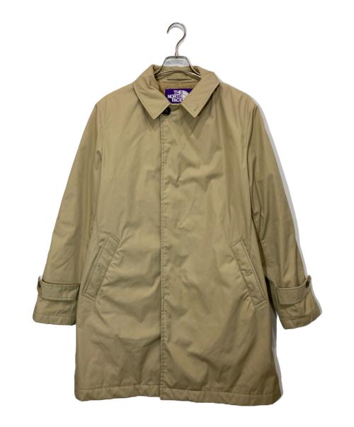 THE NORTHFACE PURPLELABEL（ザ・ノースフェイス パープルレーベル）THE NORTHFACE PURPLELABEL (ザ・ノースフェイス パープルレーベル) 65/35 中綿ステンカラーコート ベージュ サイズ:Lの古着・服飾アイテム