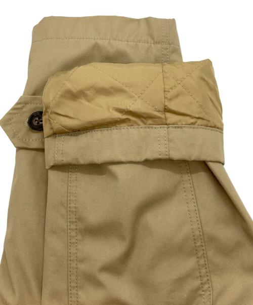 THE NORTHFACE PURPLELABEL（ザ・ノースフェイス パープルレーベル）THE NORTHFACE PURPLELABEL (ザ・ノースフェイス パープルレーベル) 65/35 中綿ステンカラーコート ベージュ サイズ:Lの古着・服飾アイテム