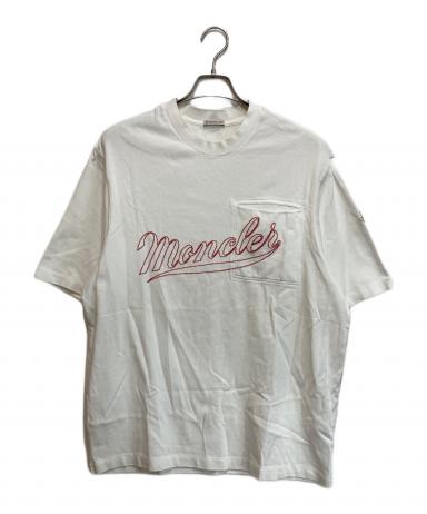 中古・古着通販】MONCLER (モンクレール) SS TSHIRT ホワイト サイズ