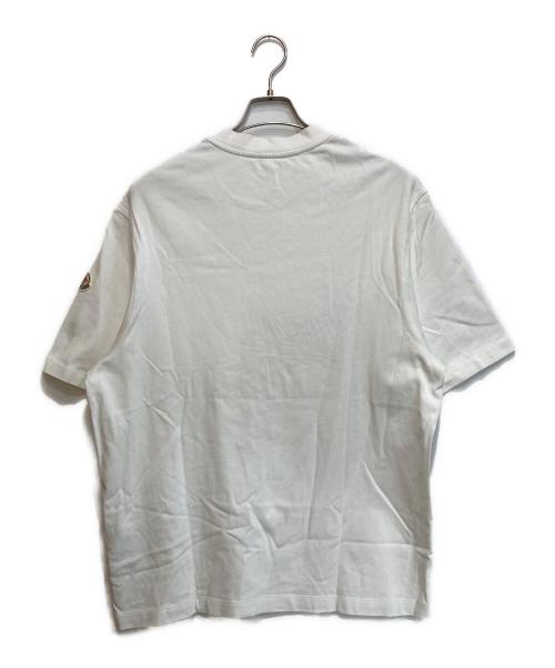 MONCLER（モンクレール）MONCLER (モンクレール) SS TSHIRT ホワイト サイズ:Ⅿの古着・服飾アイテム