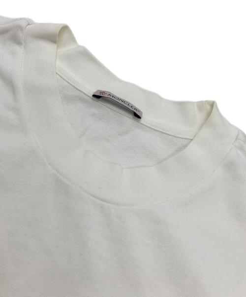 MONCLER（モンクレール）MONCLER (モンクレール) SS TSHIRT ホワイト サイズ:Ⅿの古着・服飾アイテム