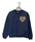 KENZOケンゾー）の古着「ハートスウェット」｜ネイビー