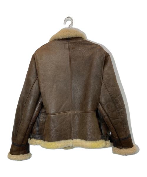 AVIREX（アヴィレックス）AVIREX (アヴィレックス) B-9 ムートンジャケット ブラウン サイズ:42の古着・服飾アイテム