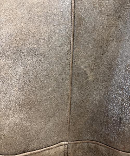 AVIREX（アヴィレックス）AVIREX (アヴィレックス) B-9 ムートンジャケット ブラウン サイズ:42の古着・服飾アイテム