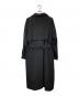 MAISON SPECIAL (メゾンスペシャル) ピュアカシミアプライムオーバーボタンスリット スタンドカラーコート ブラック サイズ:44：6000円