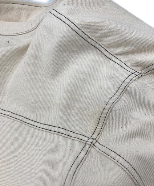 GALFY（ガルフィー）GALFY (ガルフィー) MeetsAnswer (ミートアンサー) メニーポケットGジャン ベージュ サイズ:SIZE Lの古着・服飾アイテム