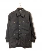 PRSN BLUプリズンブルー）の古着「カバーオール」｜ブラック