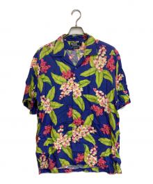 POLO RALPH LAUREN（ポロ・ラルフローレン）の古着「CALDWELL アロハシャツ」｜ブルー