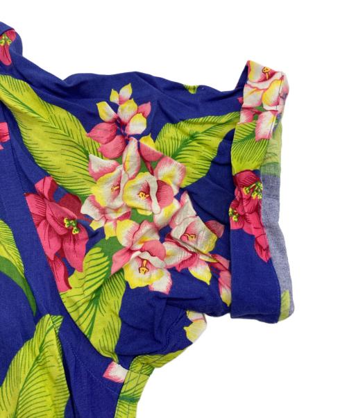 POLO RALPH LAUREN（ポロ・ラルフローレン）POLO RALPH LAUREN (ポロ・ラルフローレン) CALDWELL アロハシャツ ブルー サイズ:Ⅿの古着・服飾アイテム