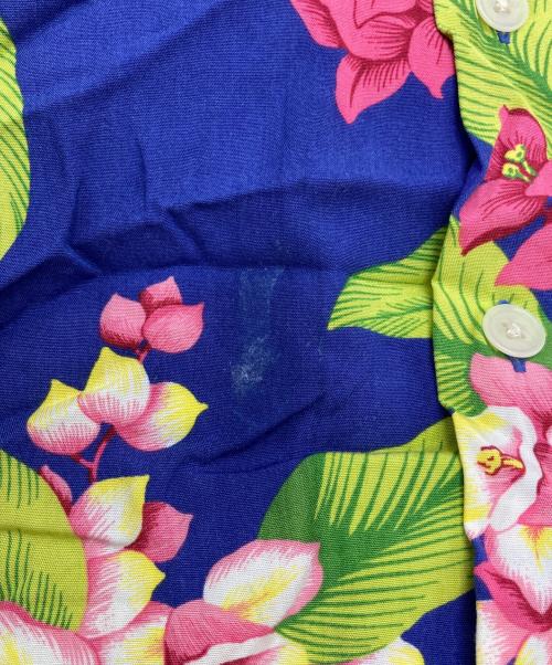 POLO RALPH LAUREN（ポロ・ラルフローレン）POLO RALPH LAUREN (ポロ・ラルフローレン) CALDWELL アロハシャツ ブルー サイズ:Ⅿの古着・服飾アイテム