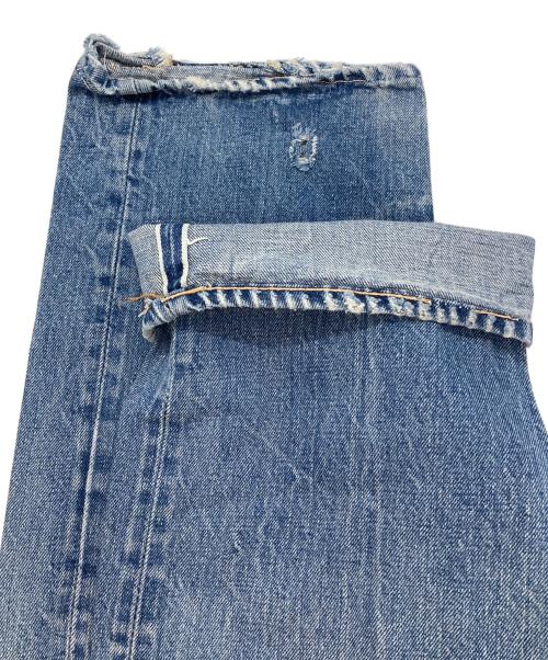 LEVI'S（リーバイス）LEVI'S (リーバイス) リペアダメージデニムパンツ ブルー サイズ:下記参照の古着・服飾アイテム