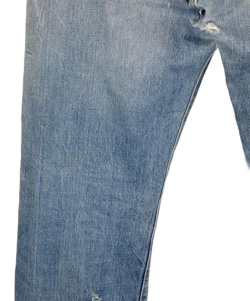 LEVI'S（リーバイス）LEVI'S (リーバイス) リペアダメージデニムパンツ ブルー サイズ:下記参照の古着・服飾アイテム