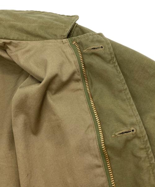 Denim & Supply Ralph Lauren（デニム＆サプライ ラルフローレン）DENIM & SUPPLY RALPH LAUREN (デニム＆サプライ ラルフローレン) バック刺繍ミリタリージャケット カーキ サイズ:XLの古着・服飾アイテム