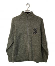 stussy（ステューシー）の古着「ドライバーズニット」｜カーキ