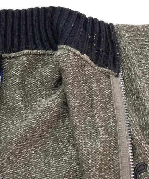 stussy（ステューシー）stussy (ステューシー) ドライバーズニット カーキ サイズ:Sの古着・服飾アイテム