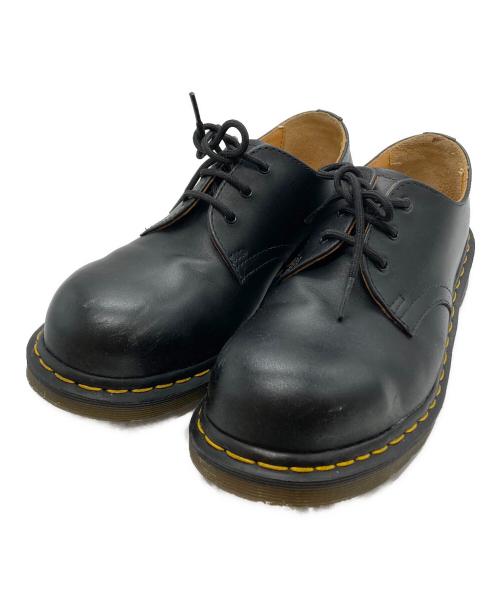 Dr.Martens（ドクターマーチン）Dr.Martens (ドクターマーチン) 3ホールスチールトゥシューズ ブラック サイズ:SIZE UK 6の古着・服飾アイテム