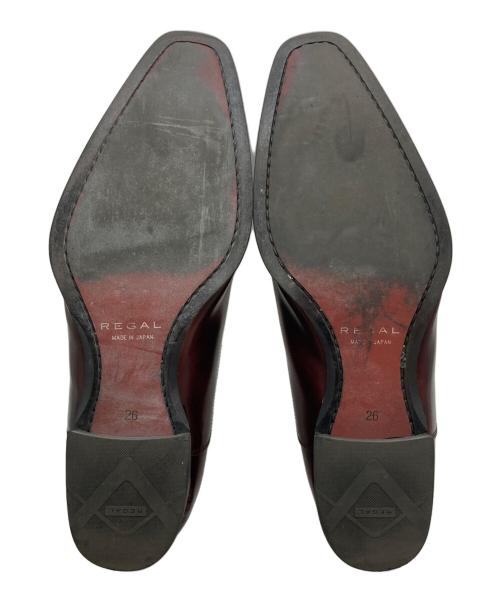 REGAL（リーガル）REGAL (リーガル) ストレートチップレザーシューズ ブラウン サイズ:26cmの古着・服飾アイテム