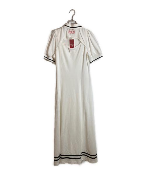 POLO BCS（ポロ・ビーシーエス）POLO BCS (ポロ・ビーシーエス) DazzliN (ダズリン) ポロシャツワンピース ホワイト サイズ:SIZE Freeの古着・服飾アイテム