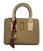 MARC JACOBSマークジェイコブズ）の古着「リトルビッグショットトートバッグ」｜ベージュ