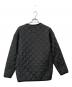 LAVENHAM (ラベンハム) ノーカラーダブルキルティングジャケット ブラック サイズ:40：12000円