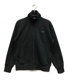 PLAY COMME des GARCONS（プレイコムデギャルソン）の古着「HEART LOGO TRACK JACKET」｜ブラック