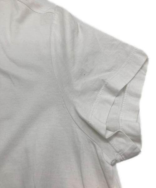 Maison Margiela（メゾンマルジェラ）Maison Margiela (メゾンマルジェラ) ロゴ Tシャツ ホワイト サイズ:46の古着・服飾アイテム