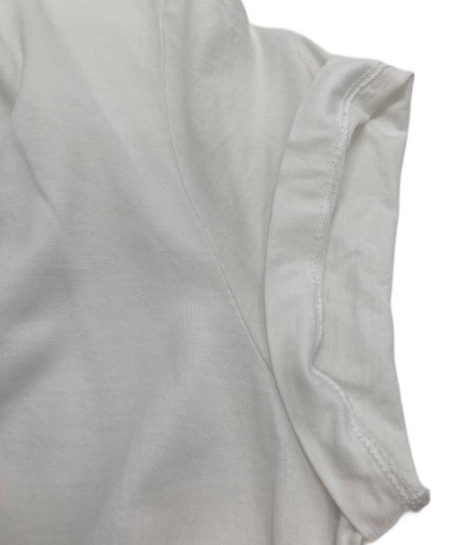 Maison Margiela（メゾンマルジェラ）Maison Margiela (メゾンマルジェラ) ロゴ Tシャツ ホワイト サイズ:46の古着・服飾アイテム