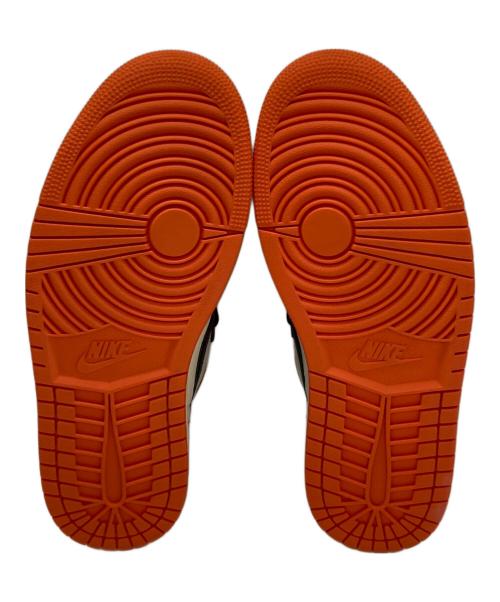 NIKE（ナイキ）NIKE (ナイキ) Air Jordan 1 Retro High OG ブラック×オレンジ サイズ:27cmの古着・服飾アイテム