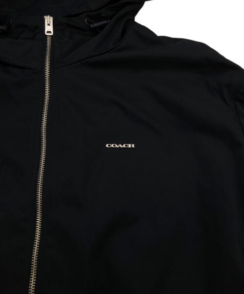 COACH（コーチ）COACH (コーチ) シンチド ウエスト ウインドブレーカー ネイビー サイズ:Mの古着・服飾アイテム