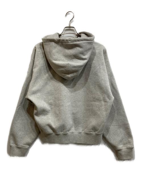 NIKE（ナイキ）NIKE (ナイキ) stussy (ステューシー) ジップパーカー グレー サイズ:SIZE Sの古着・服飾アイテム