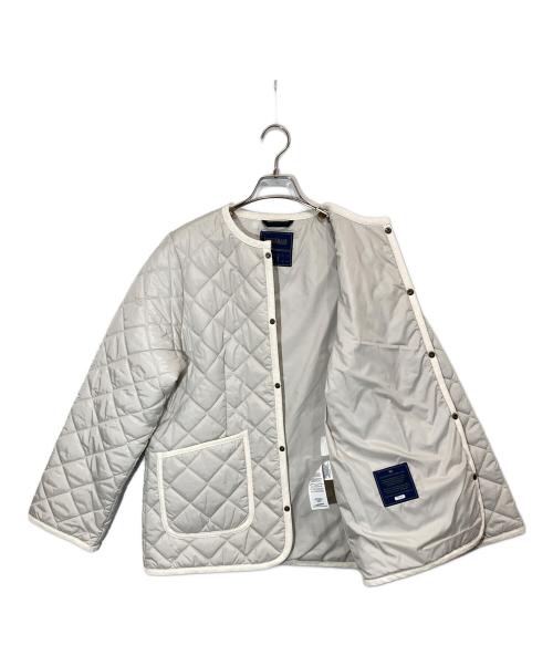 LAVENHAM（ラベンハム）LAVENHAM (ラベンハム) Contrast Cornard Jacket ホワイト サイズ:40の古着・服飾アイテム